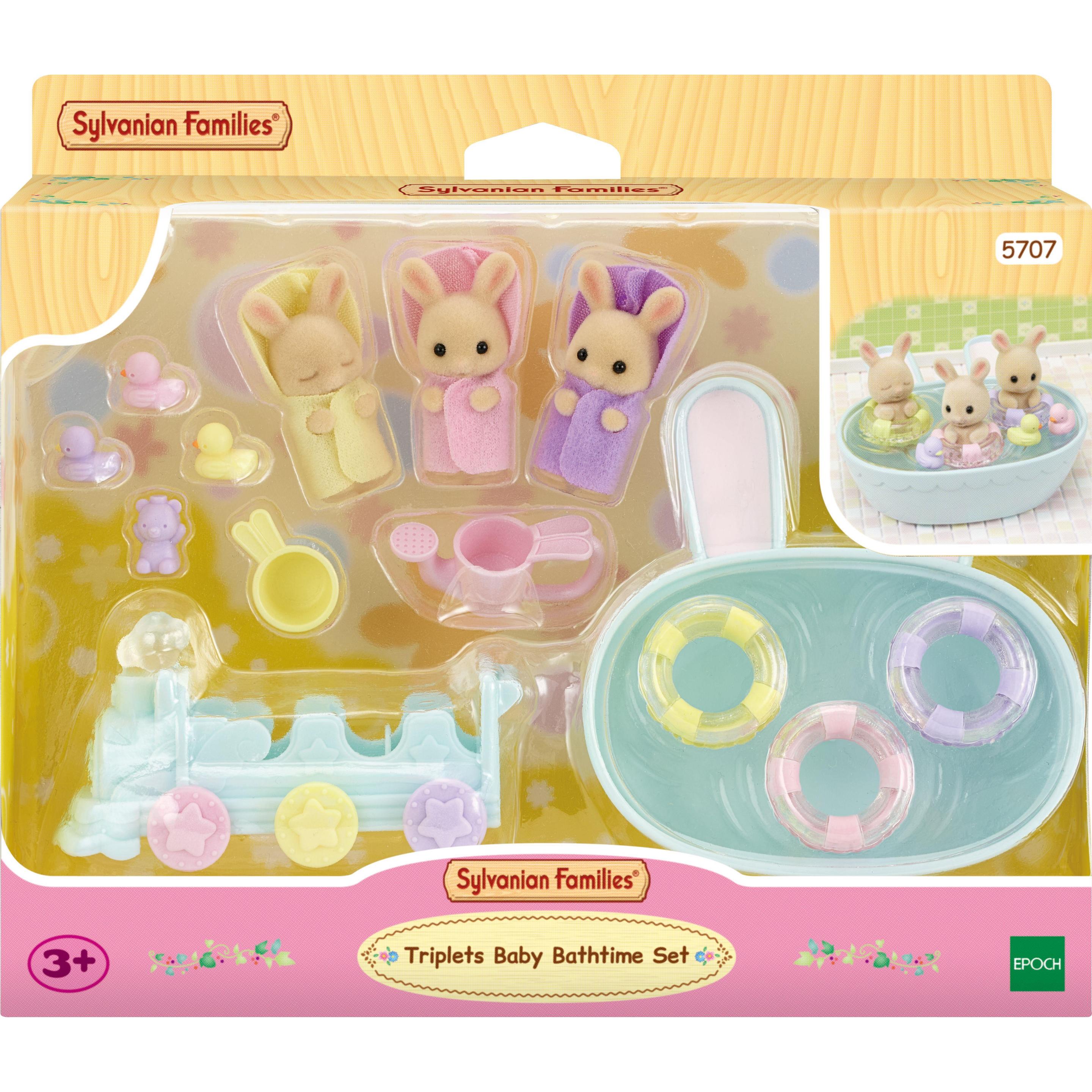 Epoch I tripletti Lapin Crème e gli accessori da bagno