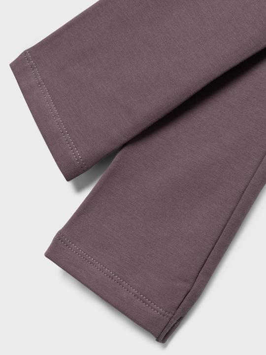 Actual product image Name it Nkfdavina Solid Swe Legging Bru N Noos (116)