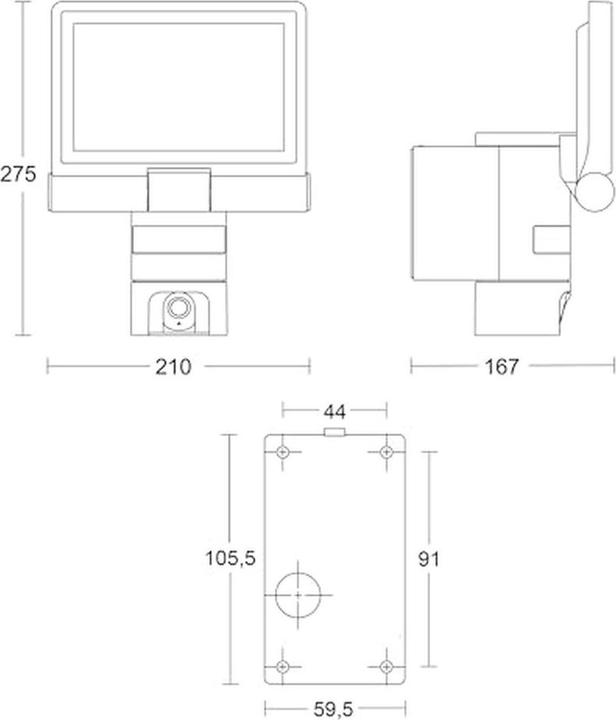 Immagine prodotto Steinel Xled Cam (2200 lm, IP44)