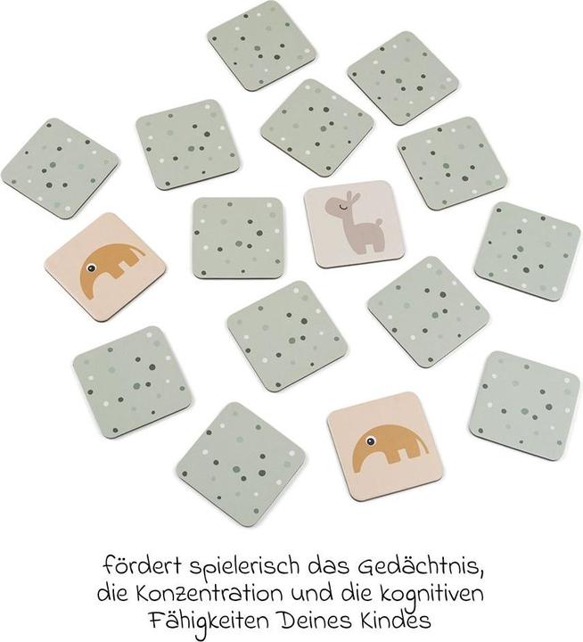 Productafbeelding Done by Deer Memoryspel Hertenvrienden kleurenmix