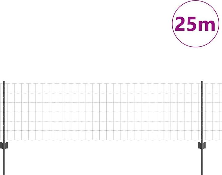 Produktbild vidaXL Stahlzaun