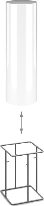 Produktbild Relaxdays Fischsäule