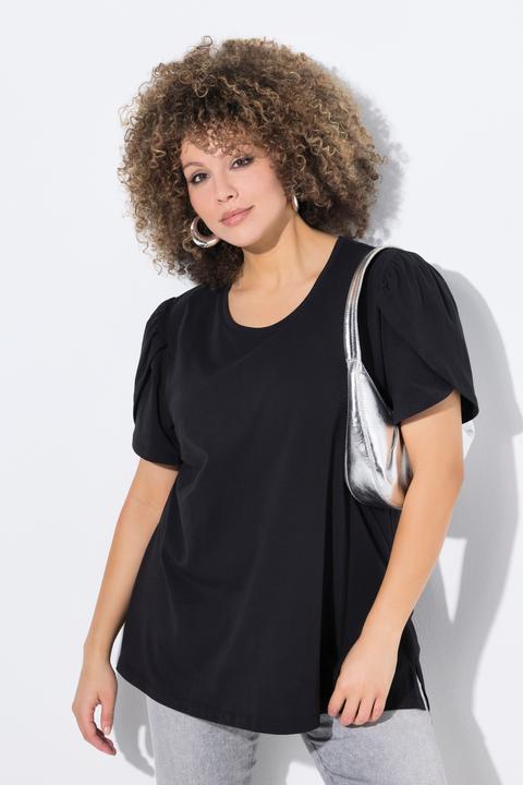 Actual product image Ulla Popken Draped Sleeve Tee (56)