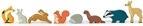 Productafbeelding Tender Leaf Toys Vertoning van bosdieren