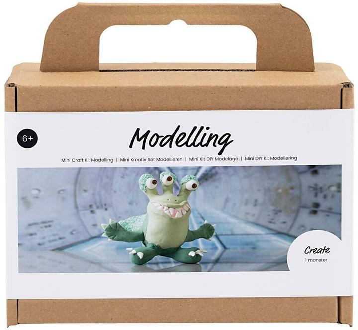 Creativ Company Modellier-Set Monster Grün