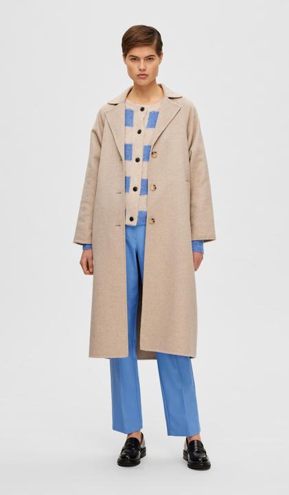 Actual product image Selected Oversize wool coat