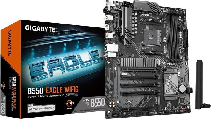 Produktbild Gigabyte B550 EAGLE WIFI6 (AM4, AMD B550, ATX)