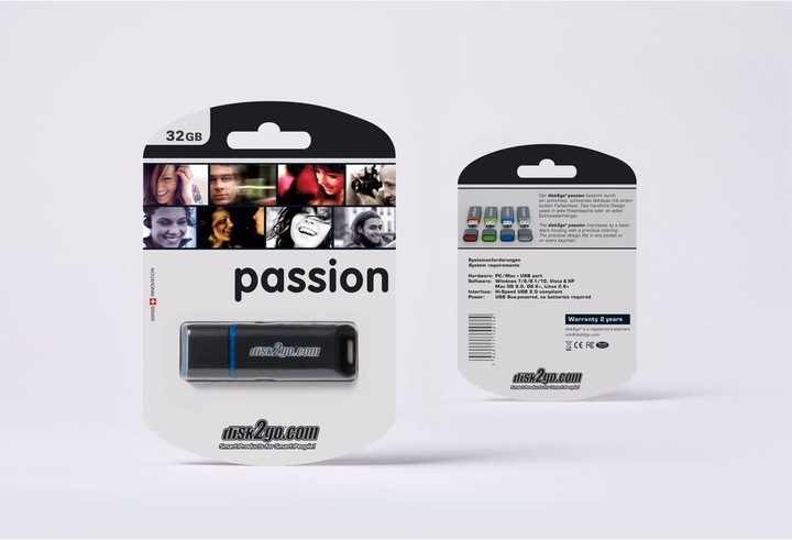 Produktbild Disk2go passion 2.0 (32 GB, USB-A, USB 2.0)
