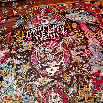 Actual product image Theory11 The Grateful Dead Multi-Dimensionales Puzzle (1000 Teile) (1000 pieces)