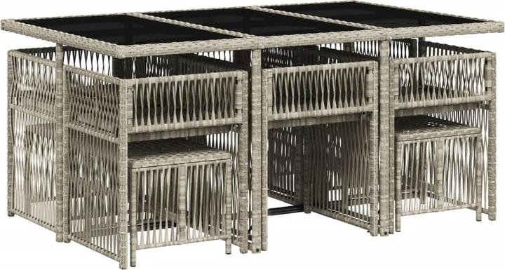 Produktbild vidaXL Garten Essgruppe (165 x 106 x 73 cm)