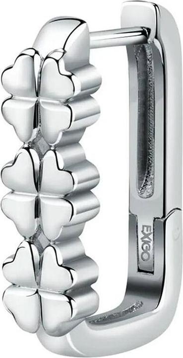 Image du produit La Petite Story Boucles d'oreilles simples de charme pour la bonne chance LPS02ARQ155 (L)