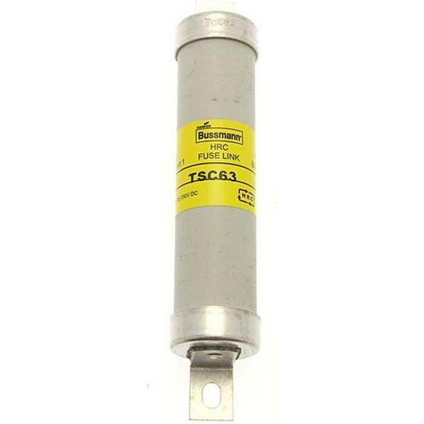 10x Eaton, Sicherung, Sicherungseinsatz, superflink, 63 A, AC 1200 V, DC 660 V, 63 kA, BS2692-1, 26 x 139 mm, BS TSC63 (...