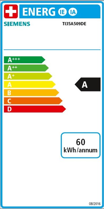 Label énergétique Siemens EQ.300