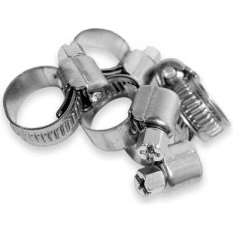 Bradas, Raccordo per tubo flessibile, Proteco Tool Fascette stringitubo in acciaio inox Fascette stringitubo W2/ 9 mm Larghezza 80 x 100