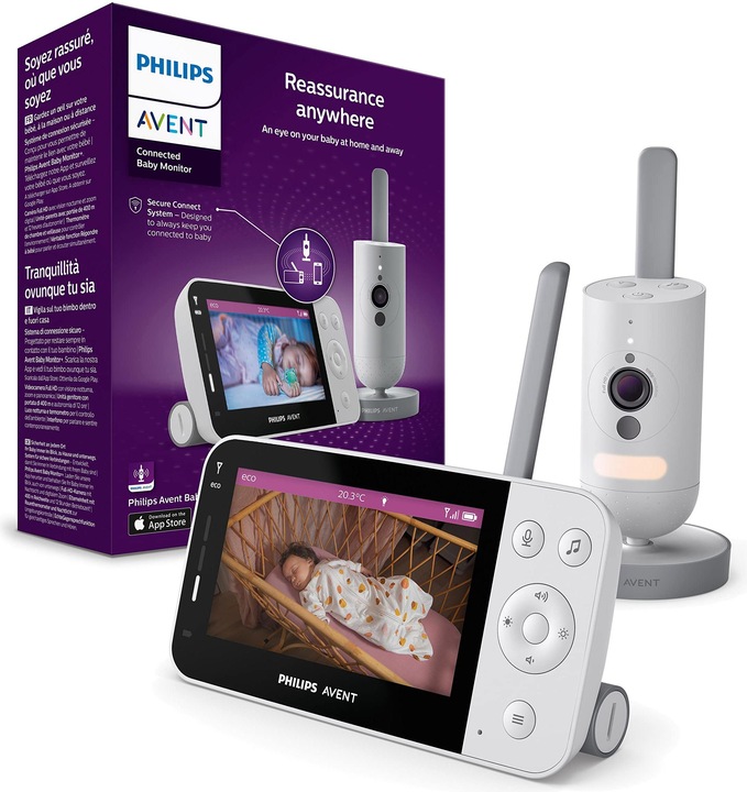 Philips Avent Video Connected (Video & Audio, 400 m)