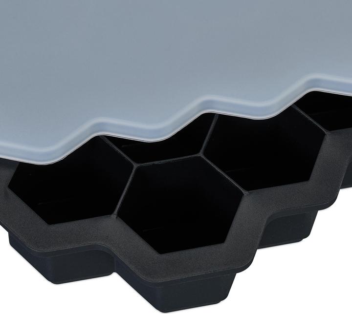 Produktbild Relaxdays 4x Silikon-Eiswürfelform