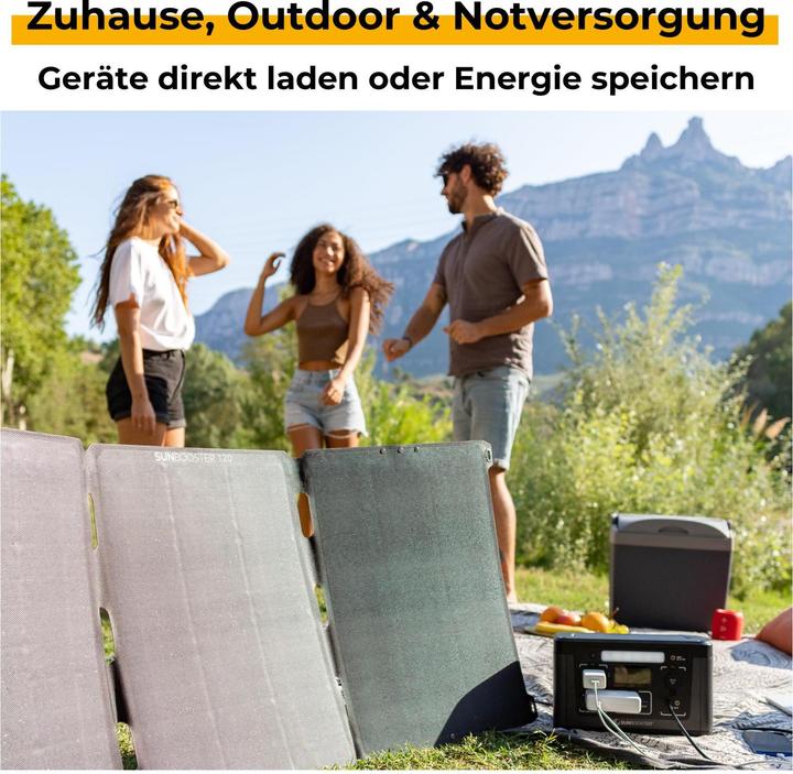 Produktbild Sunny Bag SunnyBag Sunbooster 120 147A 01 Solar-Ladegerät 120 W (120 W, 4.10 kg)