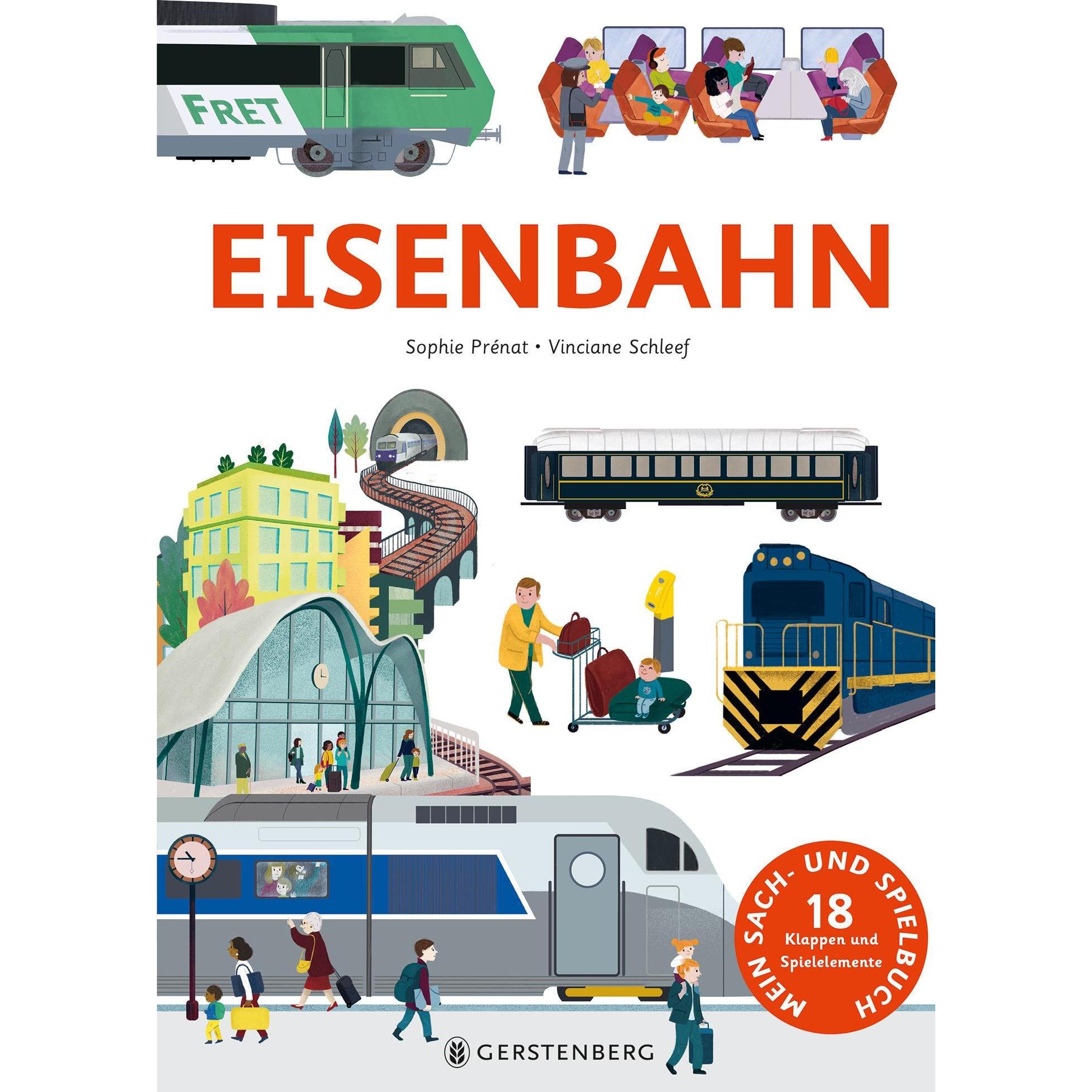 Eisenbahn, Kinderbücher von Sophie Prénat