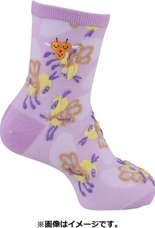 Actual product image Pokémon Ribombee Socks (23-25cm) (Single pack, 36 - 42)