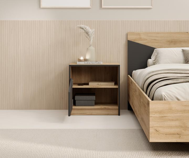 Immagine prodotto ADRK Furniture Comodino Atson (50 x 35.50 x 50 cm)