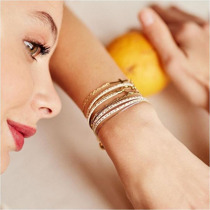 Actual product image Flowers Forzoé Clover (17 cm, Brass Plaqué Or)