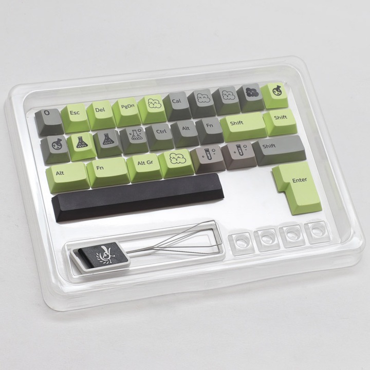 Actual product image Ducky Mico PBT Dye Sublimation Set - 133 Keycaps