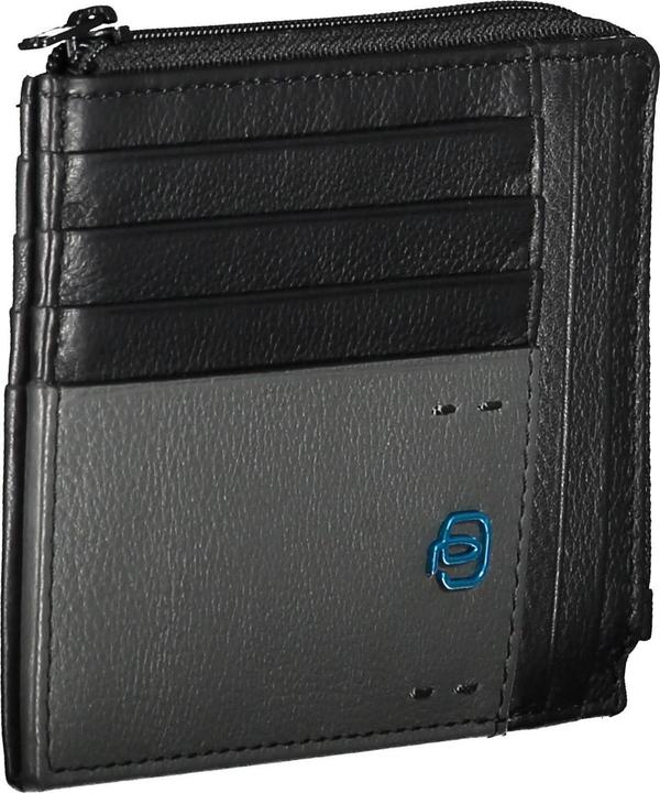 Actual product image Piquadro Akron, Leather Wallet, PU3891AOR-N, Black, For Men