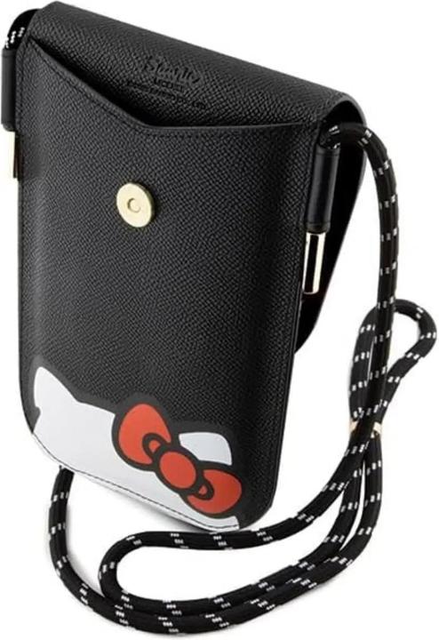 Produktbild Hello Kitty Torebka HKOWBPSCKEK czarny/black Leather Hiding Kitty Cord