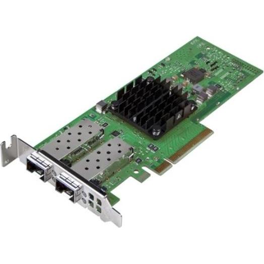 Dell 540-BDID, Eingebaut, Kabelgebunden, PCI Express, Ethernet / Fiber, Schwarz, Grün, Silber (Ether