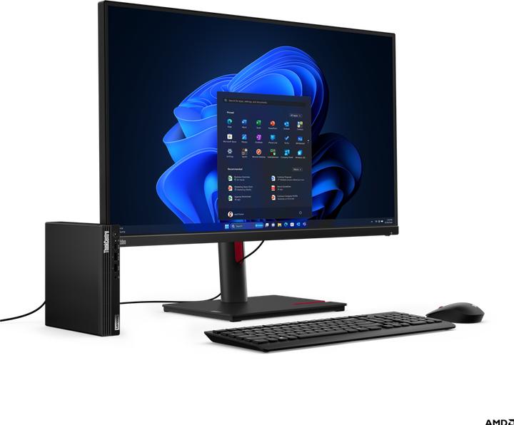 Produktbild Lenovo ThinkCentre M75q Gen 5 (AMD Ryzen 5 8500GE, 16 GB, 512 GB, Radeon 740M)