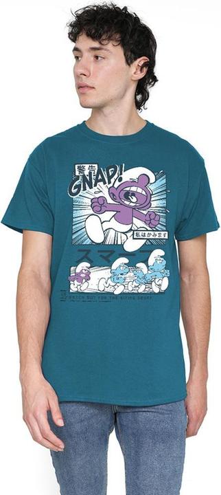 Produktbild The Smurfs Manga Watch For Biting Smurf TShirt (M)