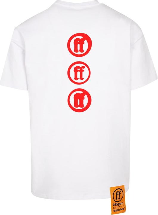 Produktbild Forgotten Faces Fading Logo Statue Oversize Tee white M (M)
