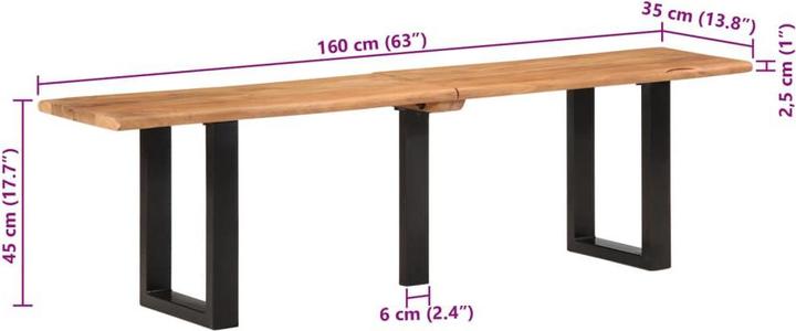 Image du produit vidaXL Fabius (160 cm)