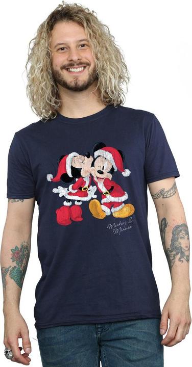 Image du produit Disney - T-shirt MICKEY AND MINNIE CHRISTMAS KISS - Homme (XXL)