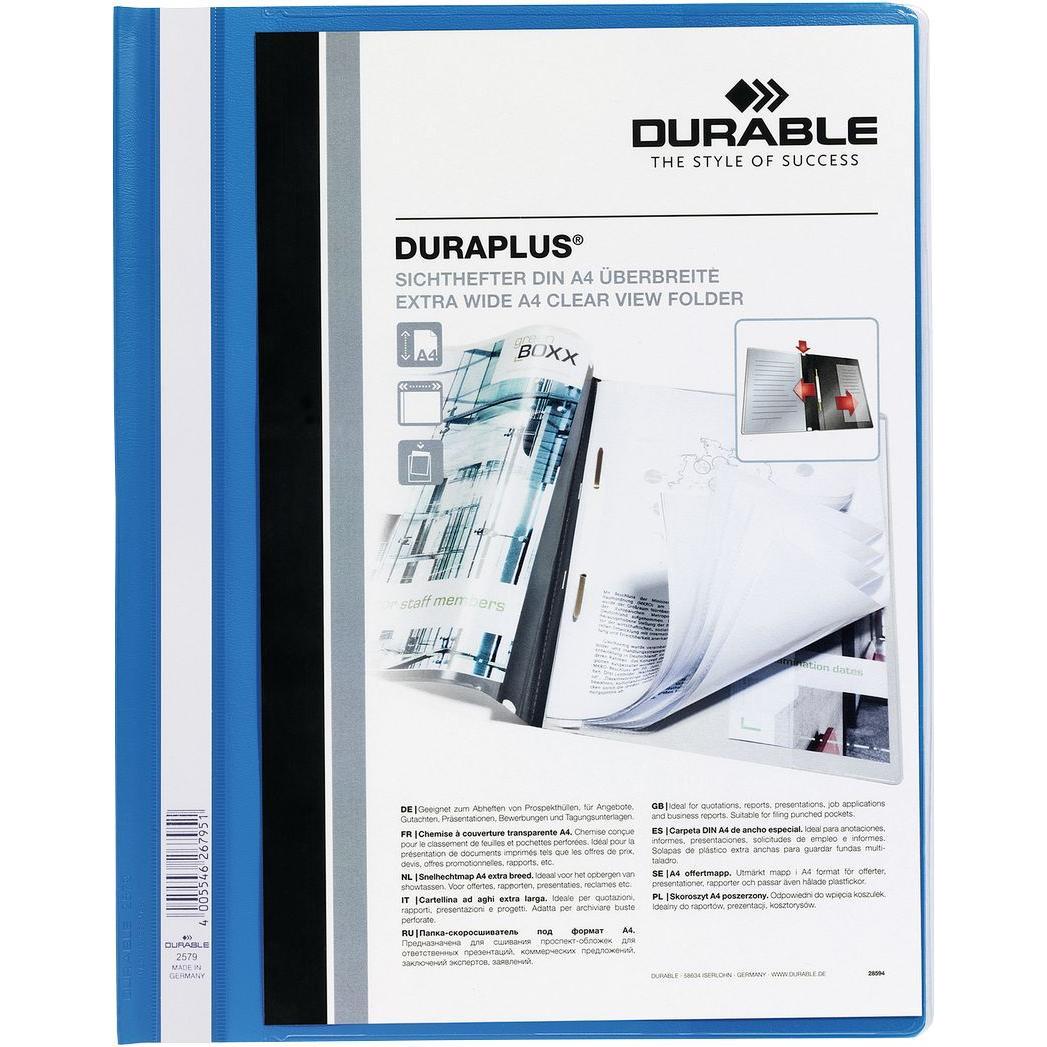 Durable, Mappe, PRÄSENTATIONSHEFTER DURAPLUS 25 ST 257906 (A4, 25 x)