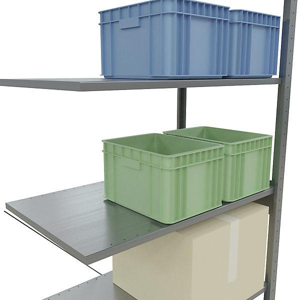 Actual product image eurokraft pro Boltless shelving, single row