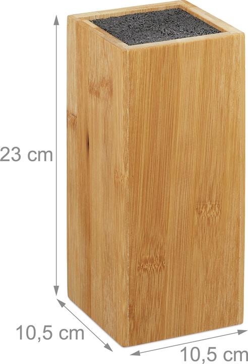 Actual product image Relaxdays Knife block