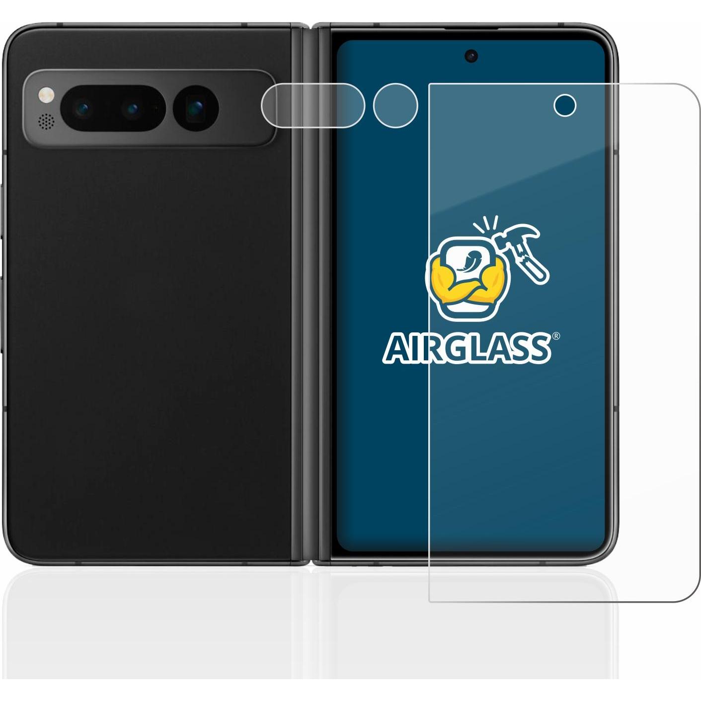 Thumbnail - BROTECT AirGlass Panzerglasfolie (1 Stück, Google Pixel Fold), Smartphone Schutzfolie, Transparent