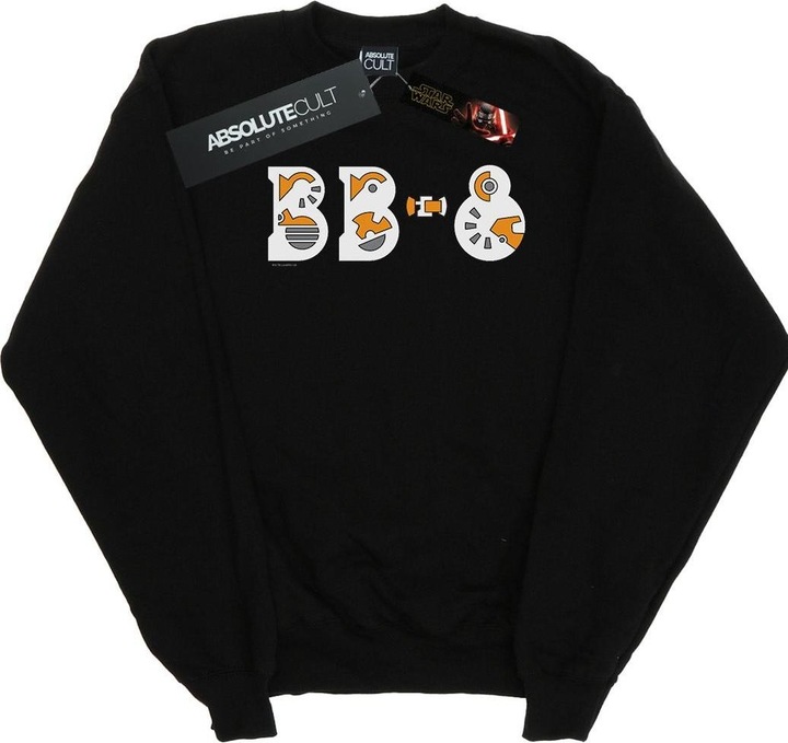 Produktbild Star Wars The Rise Of Skywalker BB8 Text Logo Sweatshirt (XXL)