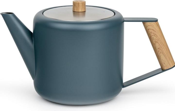 Actual product image Bredemeijer - Theepot Duet Design Boston 1,1L Blauw- Dubbelwandig (111030) (1.10 l)