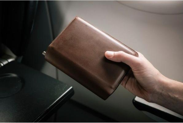 Produktbild Nomad Leather Passport Wallet Pen Edition Rustic Brown