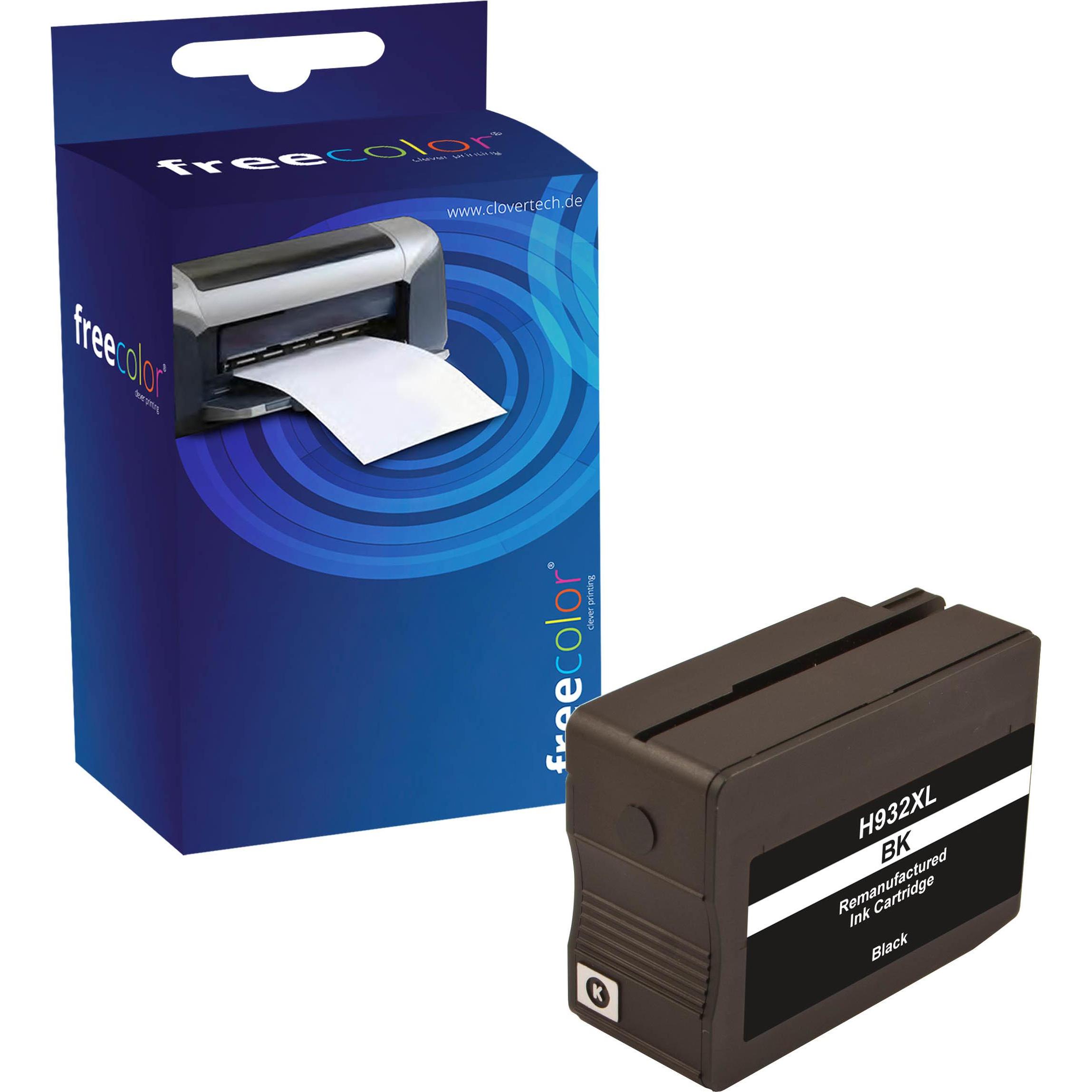 Freecolor, Druckerpatrone, Free Color Tinte 932 (BK)