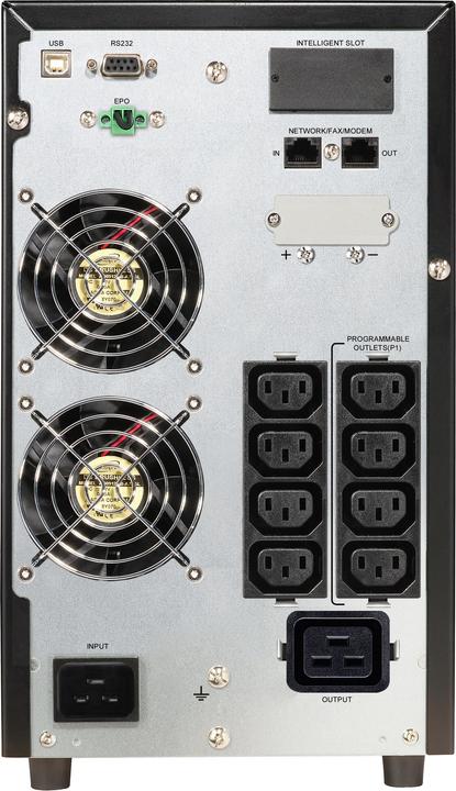 Produktbild Powerwalker VFI 3000 CG PF1 3000VA / 3000W Online USV Tower Doppelwandler SNMP Slot Leistungsfaktor Eins (3000 VA, 3000 W, Online-Doppelwandler USV)