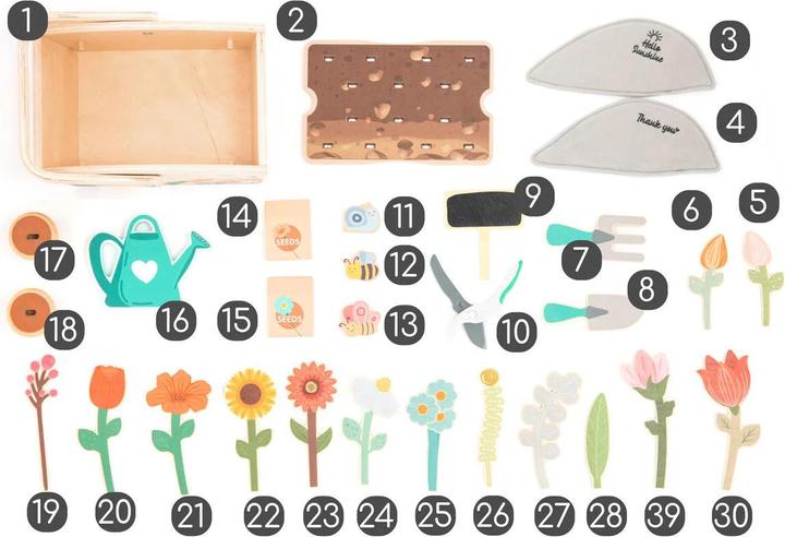 Produktbild UMU Garten-Set aus Holz