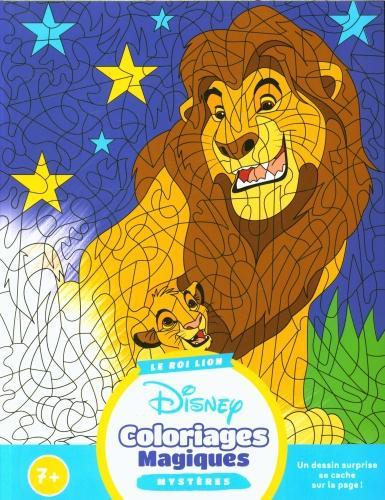 Image du produit Le roi lion : coloriages magiques : mystères 7+ (Français, Collectif, 2024)
