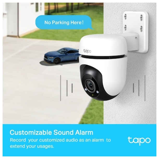 Immagine prodotto TP-Link Tapo C520WS 4MP 360° telecamera per esterni MicroSD (2560 x 1440 Pixels)