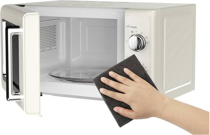 Produktbild Silva MW-R 25.3 beige Mikrowelle, 700 W, 20 L, Retro (20 l)