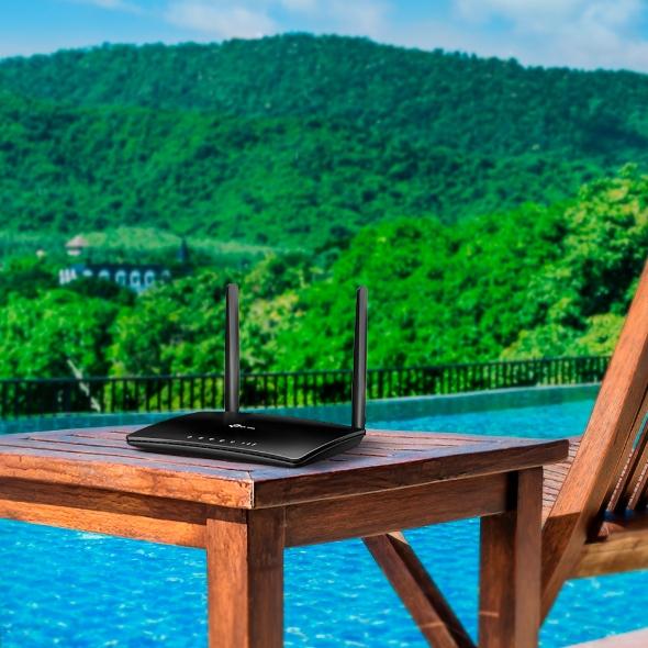 Actual product image TP-Link WRL ROUTER 750MBPS 10/100M/DUAL BAND ARCHER MR202