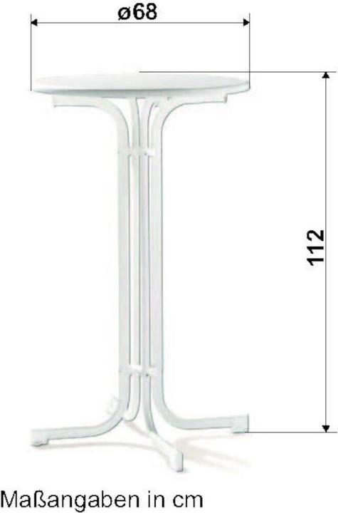 Image du produit Sieger Tables de bar (70 x 112 cm)