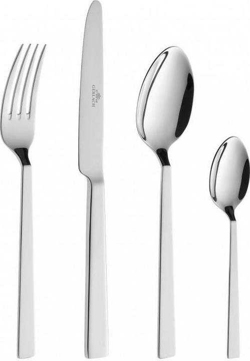 Gerlach G01-0054P-ZEST-24PU-S1S1-01 Cutlery set FOSS 24 pieces, 18/10 Steel (24 pcs., Cutlery set)